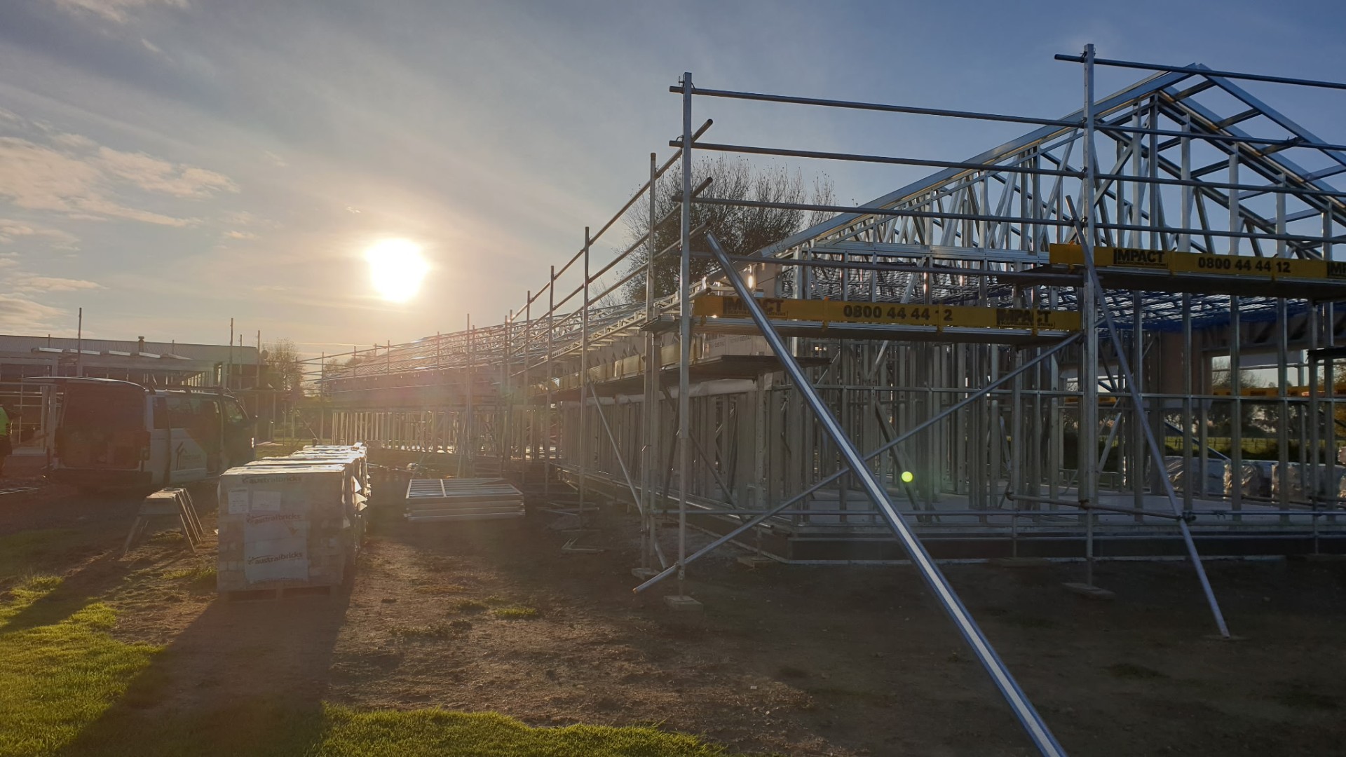 New Build Scaffolding